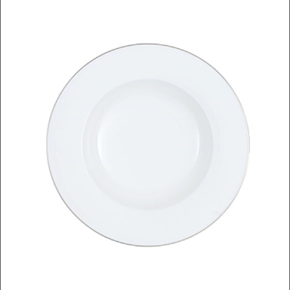 NWT Villeroy & Boch "Anmut Platinum No. 1" Dinnerware Soup Plates